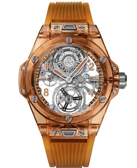 hublot tourbillon orange|hublot tourbillon limited edition.